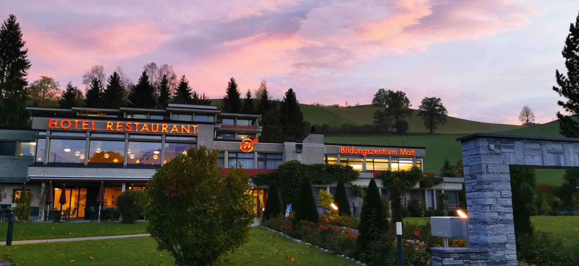 Hotel & Bildungszentrum Matt Schwarzenberg Экстерьер фото